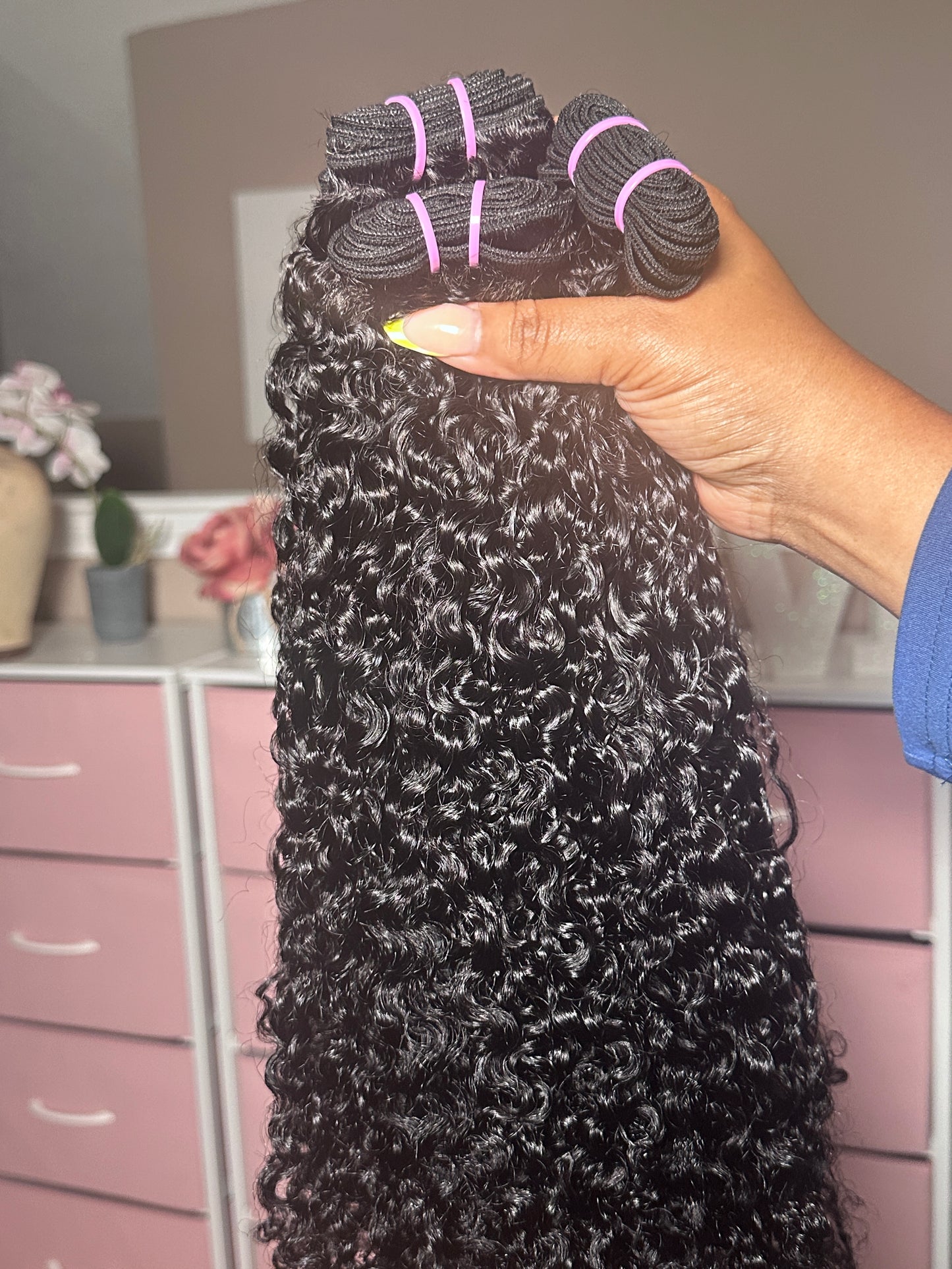 Cambodian Curly Hair Bundles